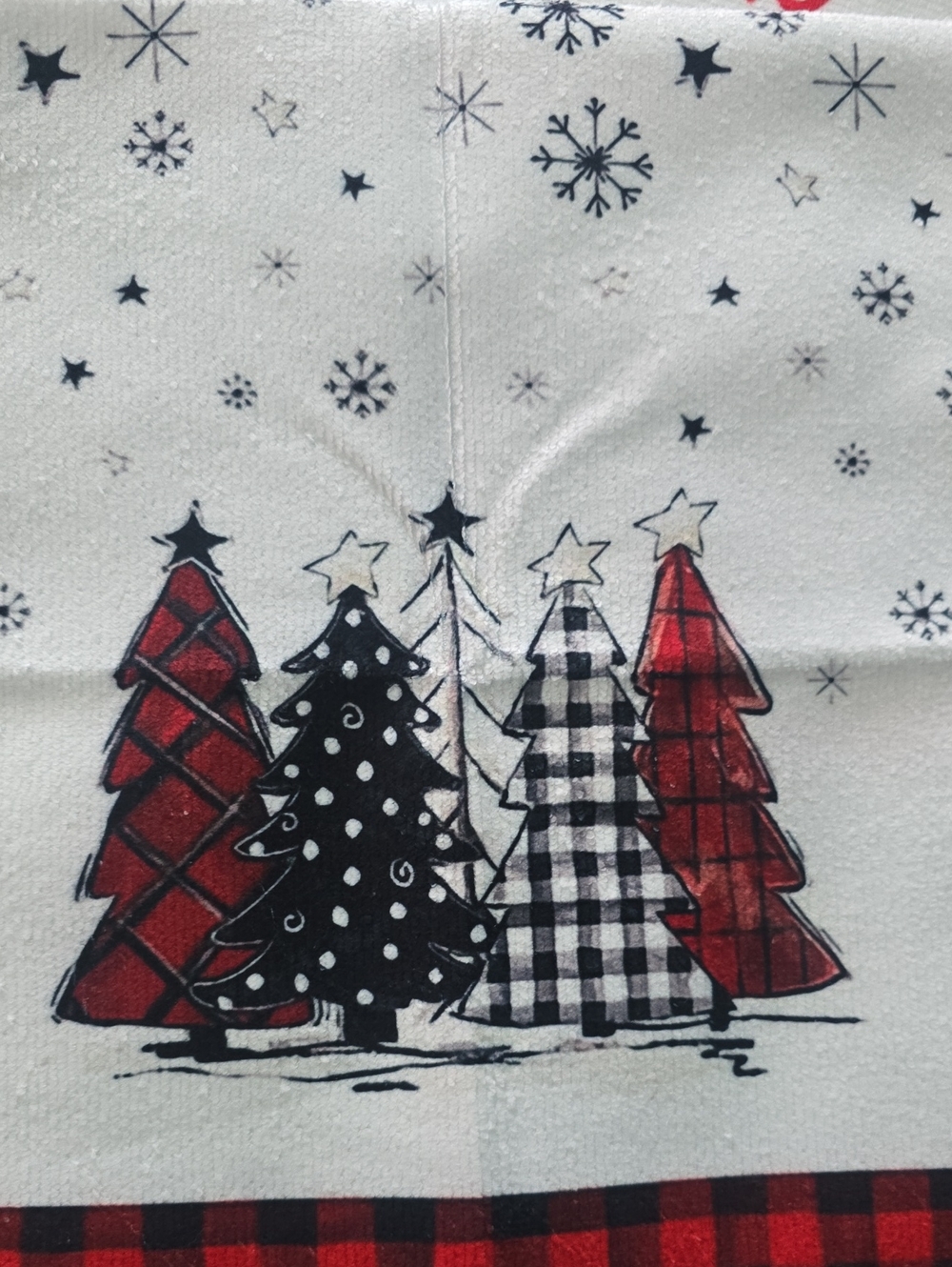 2 Merry Christmas Holiday Tea Towels -15x23in New - Picture 2 of 5